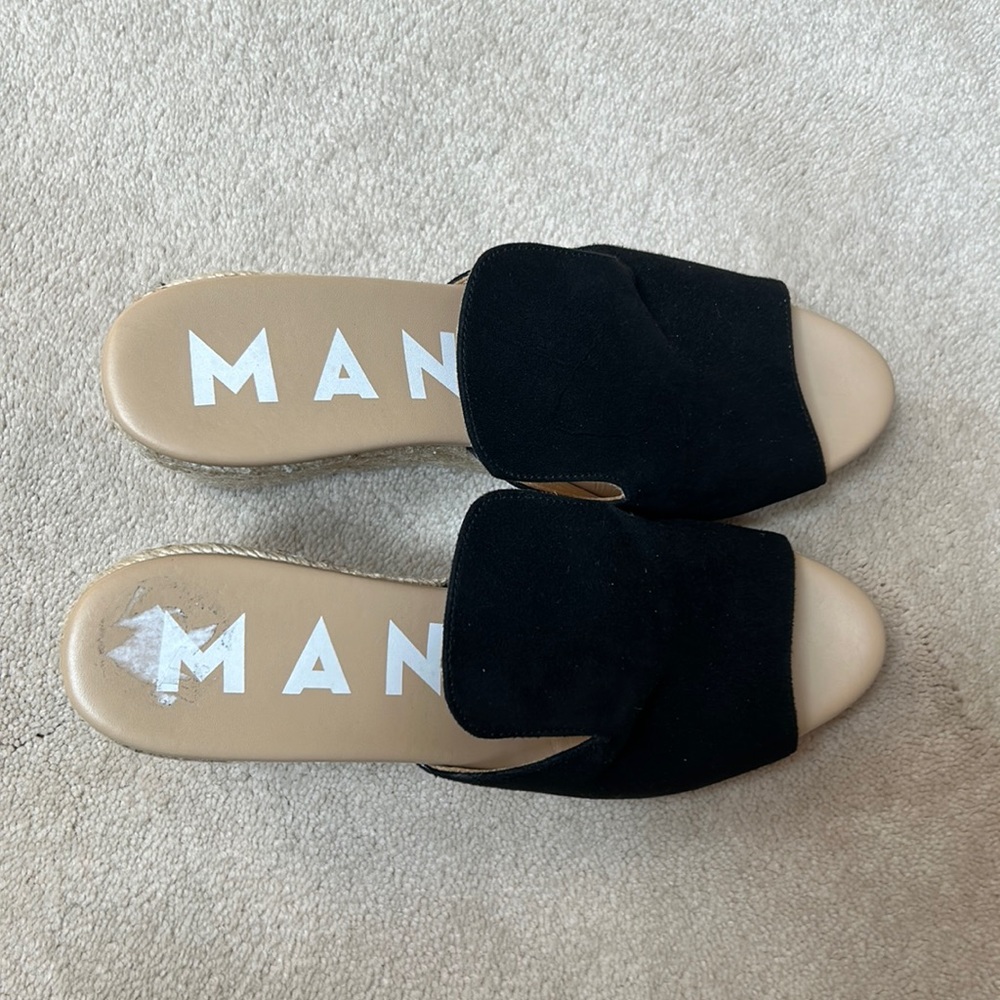 Manebi NEW Espadrilles Sandals Size 9
